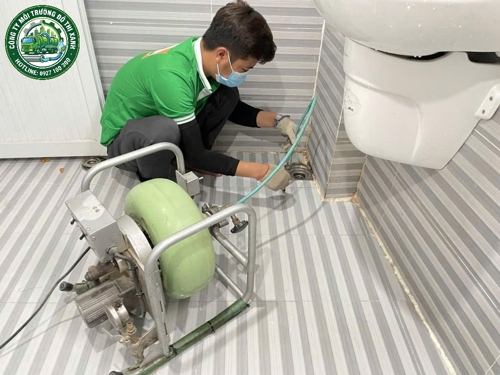 Dịch vụ thông cống nghẹt tại An Giang